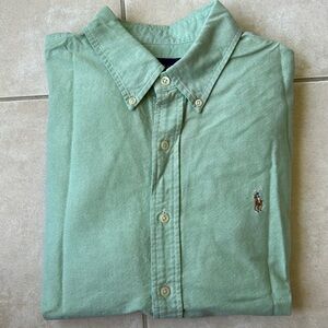 Men’s Ralph Lauren Classic Oxford - Green - Size: Large